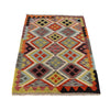 Hand Knotted Afghan Style Kilim 2' 9" x 4' 0" ft / 84 x 122 cm - No. B26373