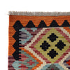 Hand Knotted Afghan Style Kilim 2' 9" x 4' 0" ft / 84 x 122 cm - No. B26373