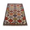 Hand Knotted Afghan Style Kilim 2' 6" x 4' 2" ft / 77 x 126 cm - No. B26374