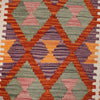 Handmade Vegetable Kilim Runner 2' 6" x 7' 1" ft / 75 x216 cm - No. B26661