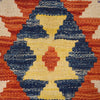 Hand Knotted Afghan Style Kilim 2' 9" x 4' 1" ft / 85 x 125 cm - No. B26669