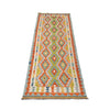 Handmade Vegetable Kilim Runner 2' 7" x 9' 10" ft / 80 x299 cm - No. B26683