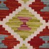 Hand Knotted Afghan Style Kilim 2' 8" x 4' 0" ft / 81 x 122 cm - No. B26688