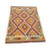 Handmade Afghan Vegetable Kilim 2' 9" x 4' 1" ft / 83 x 124 cm - No. B26697