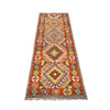 Hand Knotted Afghan Style Kilim Runner 2' 0" x 6' 7" ft / 61 x200 cm - No. B26709