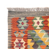 Hand Knotted Afghan Style Kilim Runner 2' 0" x 6' 7" ft / 61 x200 cm - No. B26709