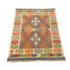 Handmade Afghan Vegetable Kilim 2' 8" x 3' 10" ft / 82 x 117 cm - No. B26727