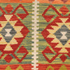 Colorful Flat-Weave Wool Kilim 6' 10" x 10' 0" ft / 209 x 304 cm - No. B26736