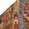 Colorful Flat-Weave Wool Kilim 2' 10" x 4' 1" ft / 87 x 125 cm - No. B26749