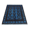 Hand Knotted Overdye Wool Rug 4' 4" x 5' 5" ft / 131 x 166 cm - No. B26771