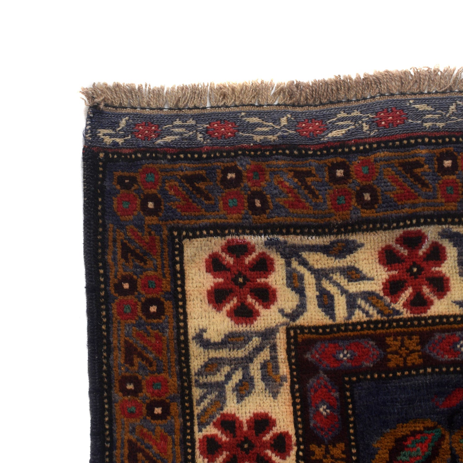 Tribal Baloch Rug 4' 0" x 7' 3" ft / 122 x 220 cm - No. B26778