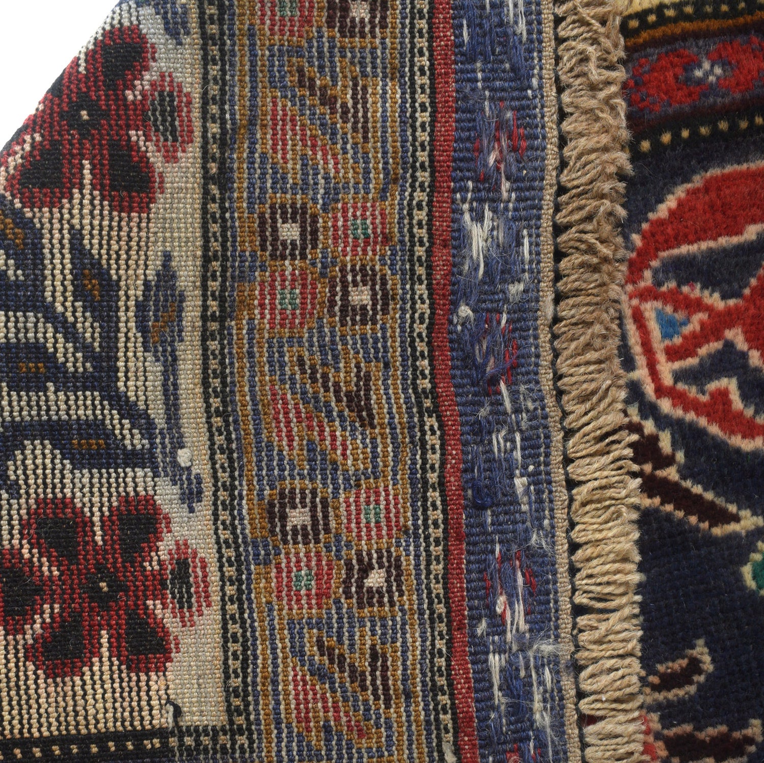 Tribal Baloch Rug 4' 0" x 7' 3" ft / 122 x 220 cm - No. B26778