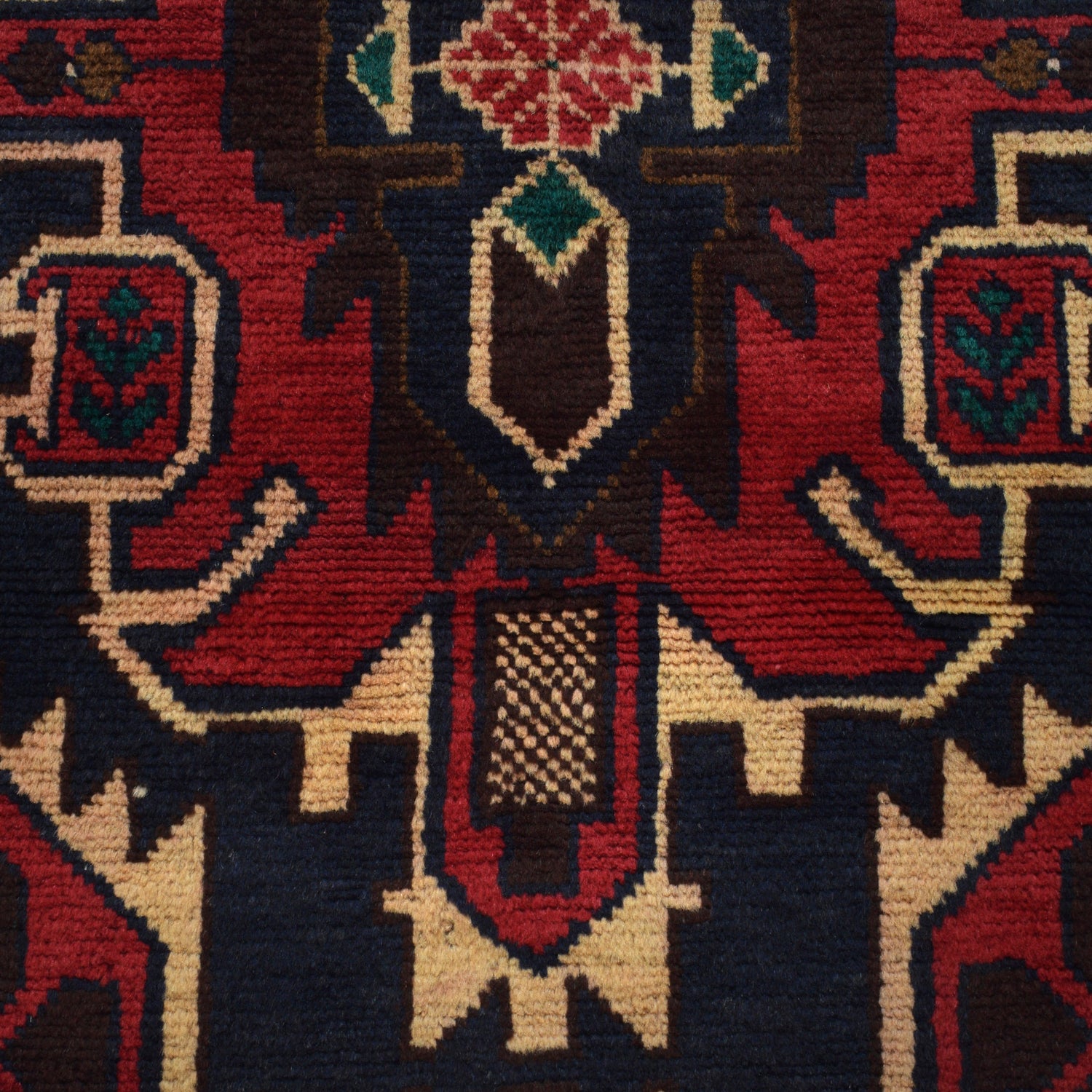 Tribal Baloch Rug 3' 6" x 6' 3" ft / 107 x 190 cm - No. B26780