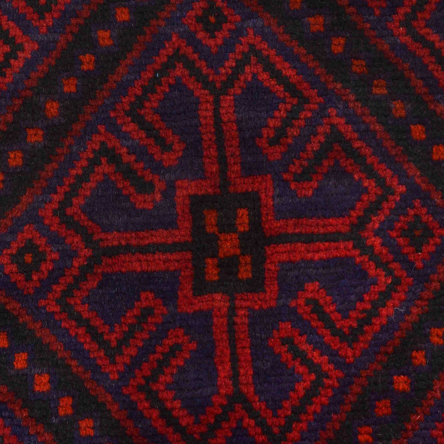 Tribal Baloch Rug 4' 0" x 6' 4" ft / 123 x 194 cm - No. B28044
