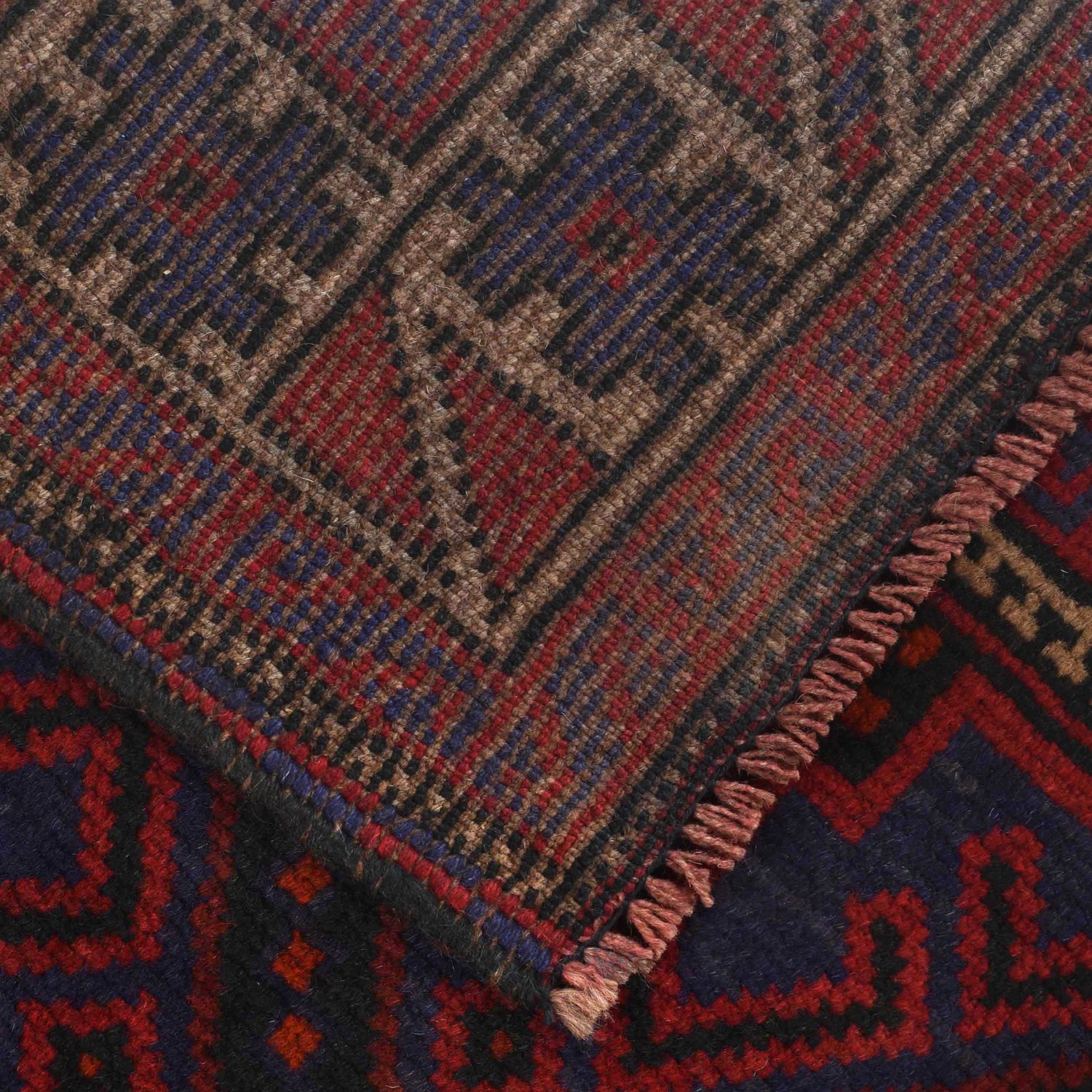 Tribal Baloch Rug 4' 0" x 6' 4" ft / 123 x 194 cm - No. B28044
