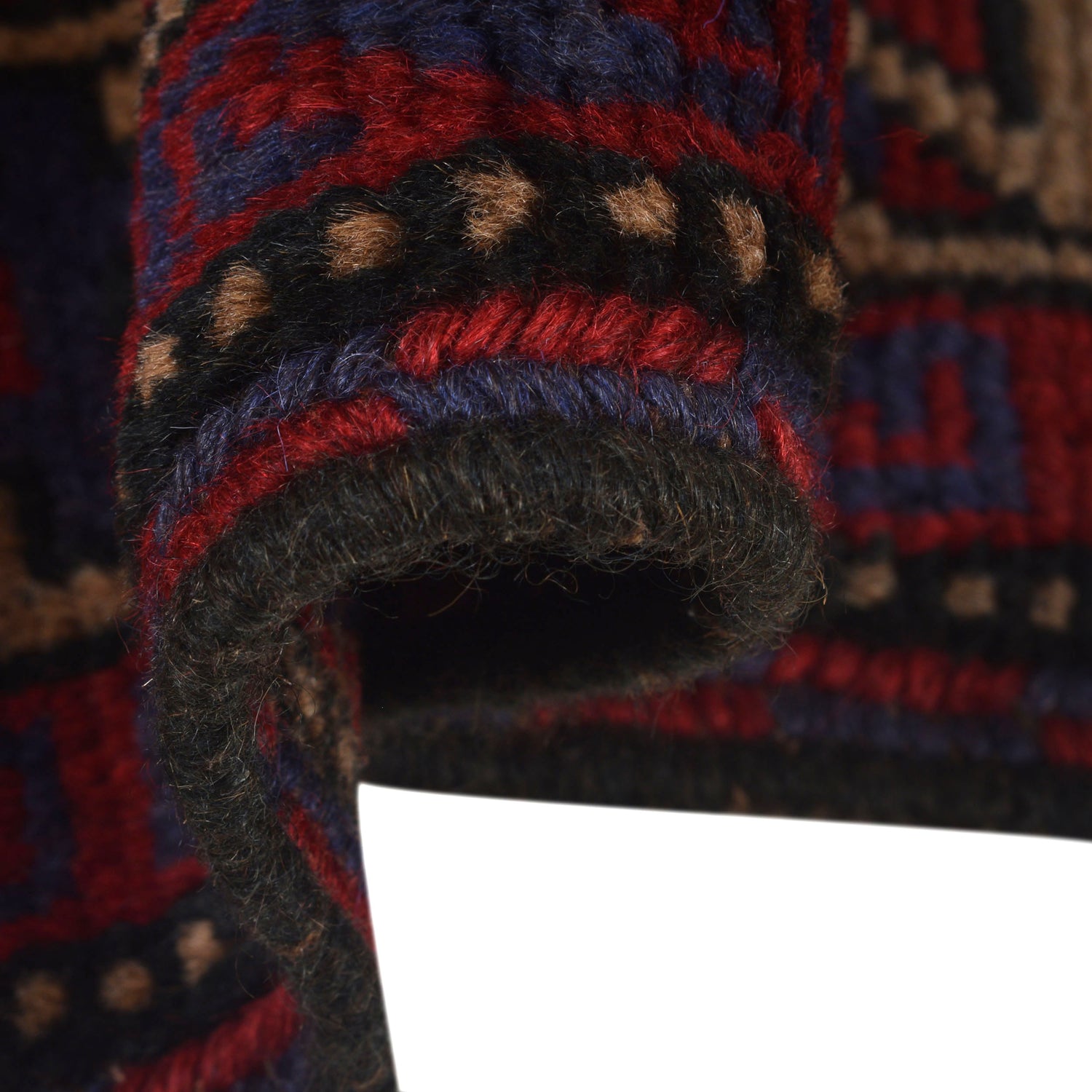 Tribal Baloch Rug 4' 0" x 6' 4" ft / 123 x 194 cm - No. B28044