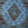 Hand Knotted Overdyed Kilim Runner 2' 1" x 5' 11" ft / 63 x 180 cm - No. B29188