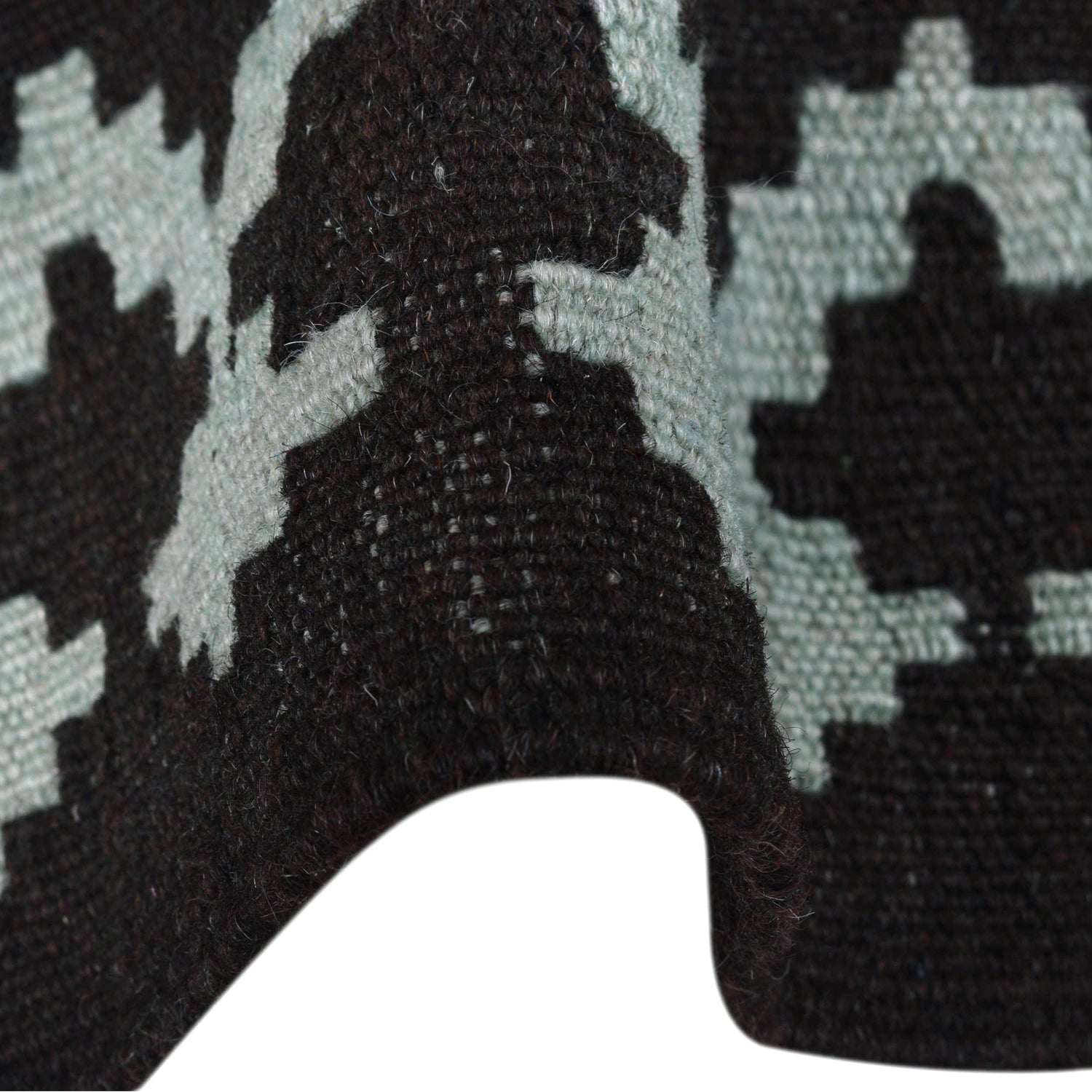 Hand Knotted Overdyed Kilim 3' 3" x 4' 10" ft / 99 x 148 cm - No. B29200