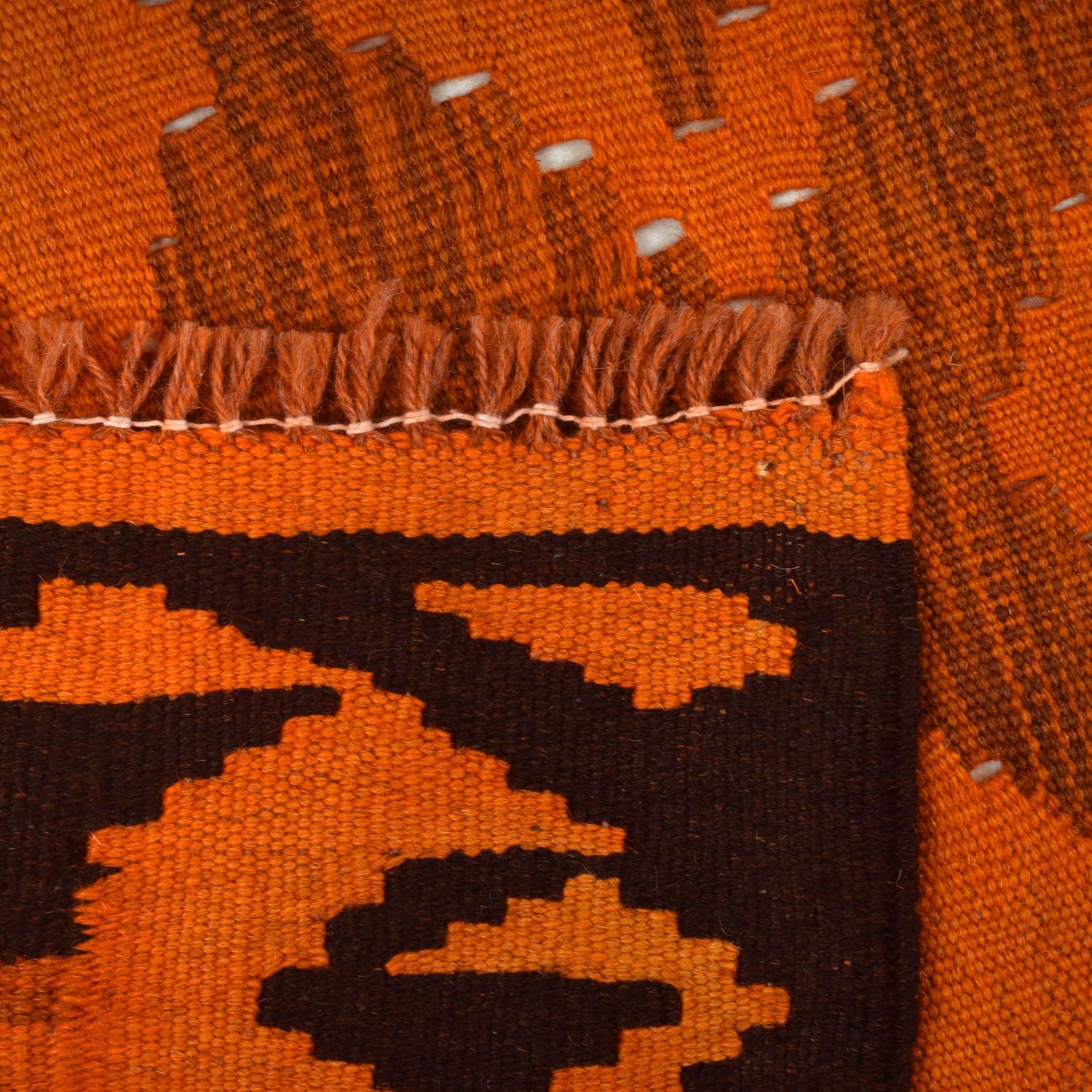 Handmade Overdyed Kilim 3' 4" x 5' 1" ft / 102 x 154 cm - No. B29202