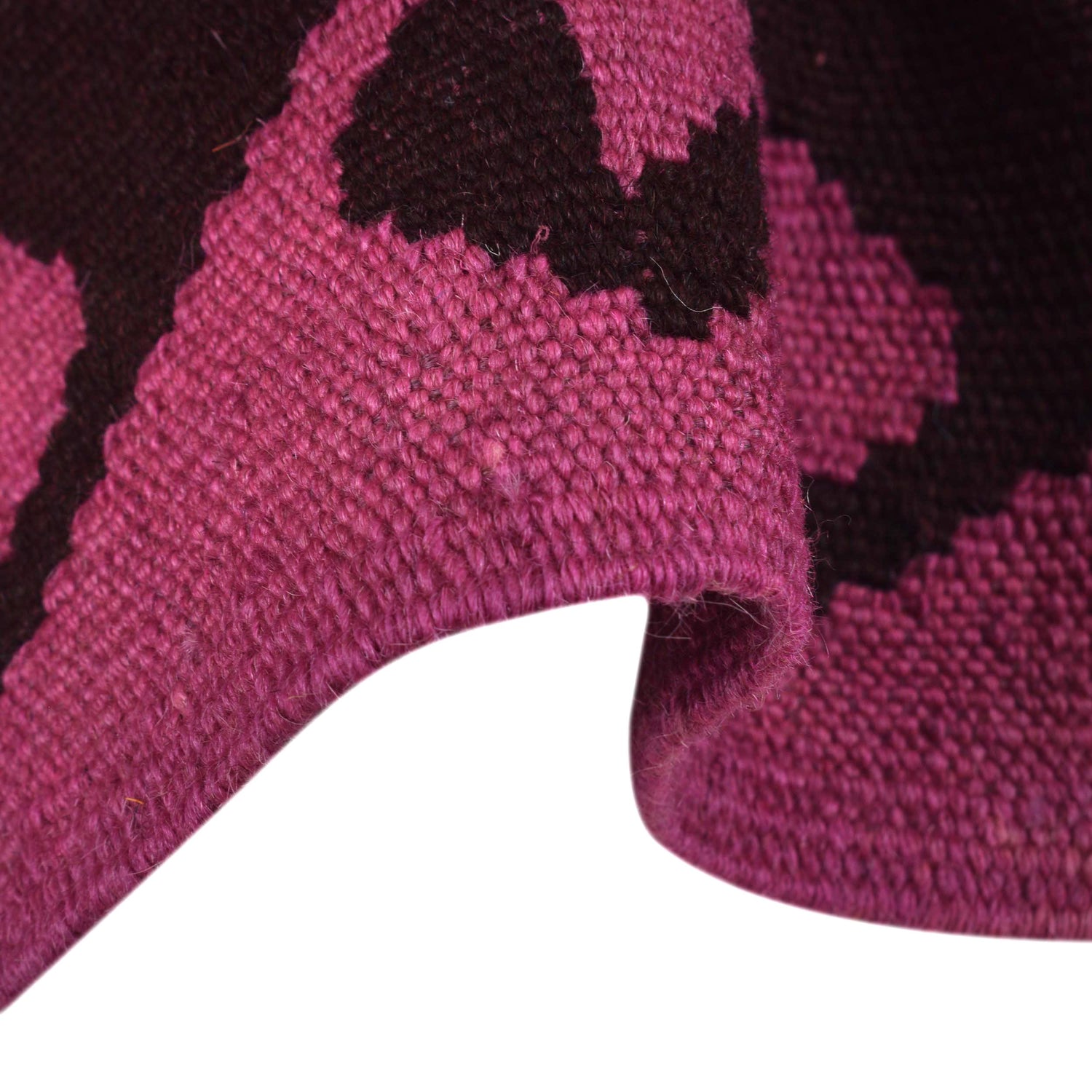 Handmade Overdye Kilim 3' 5" x 4' 8" ft / 103 x 143 cm - No. B29203