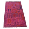 Hand Knotted Overdyed Kilim 2' 6" x 4' 1" ft / 76 x 124 cm - No. B29204