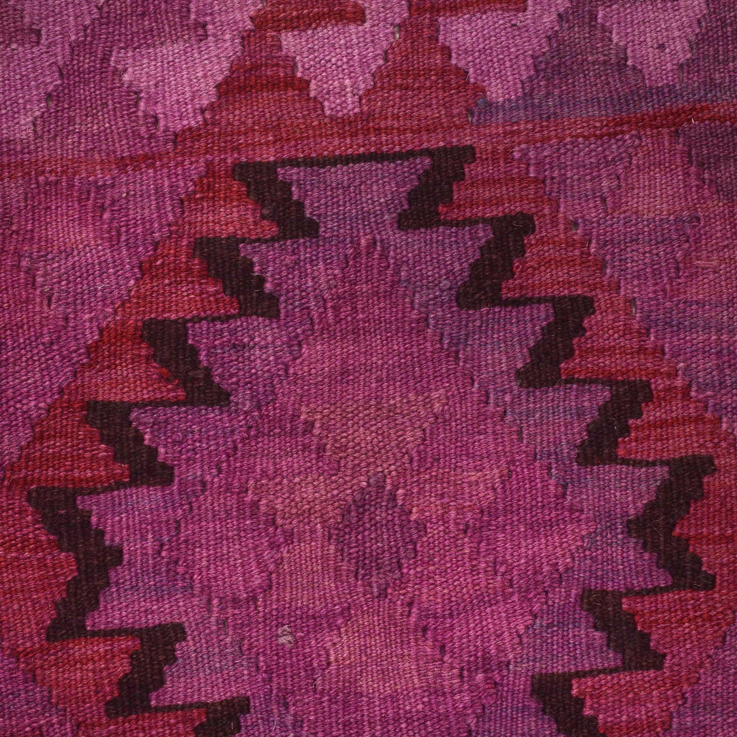 Handmade Overdyed Kilim 2' 0" x 3' 1" ft / 60 x 93 cm - No. B29210