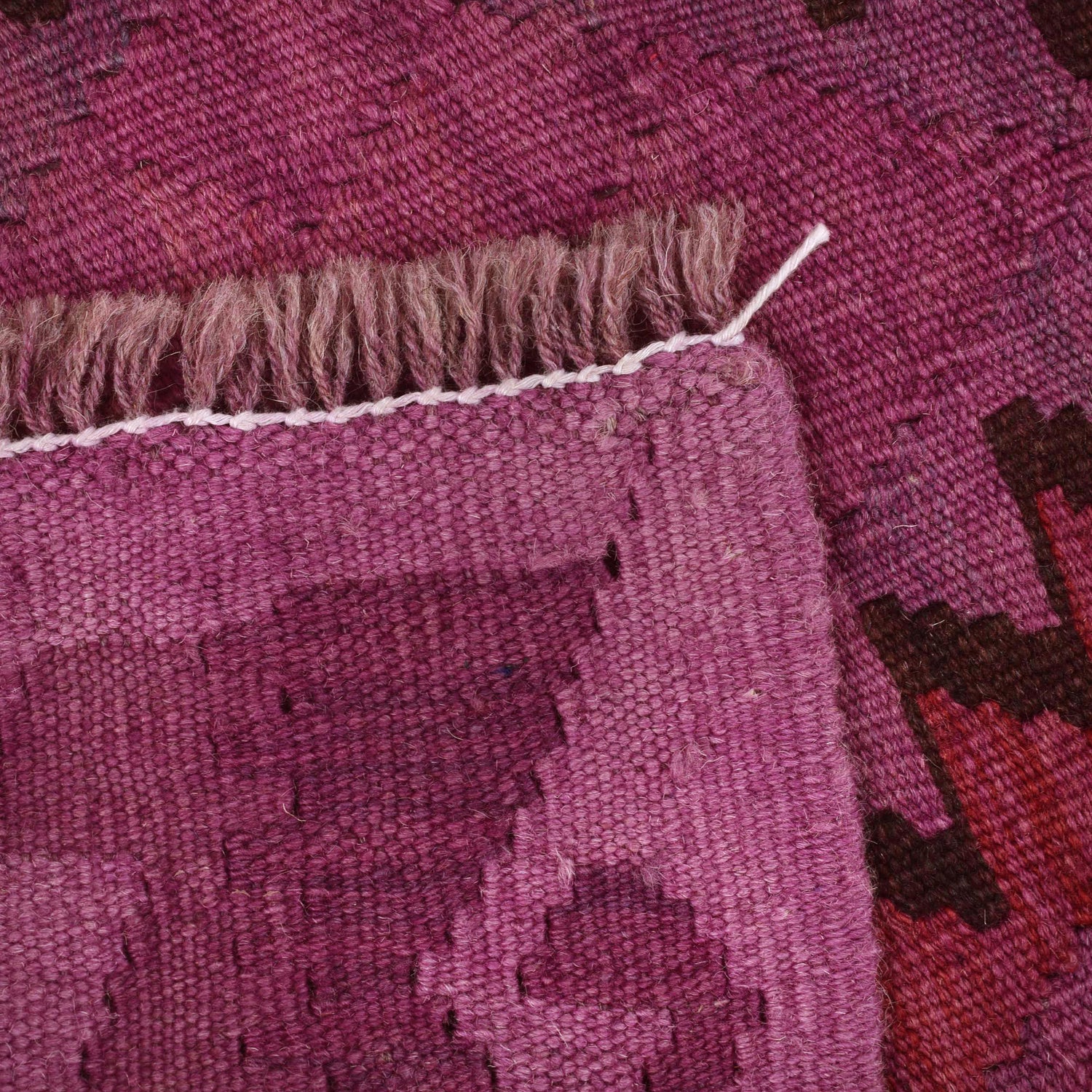 Handmade Overdyed Kilim 2' 0" x 3' 1" ft / 60 x 93 cm - No. B29210