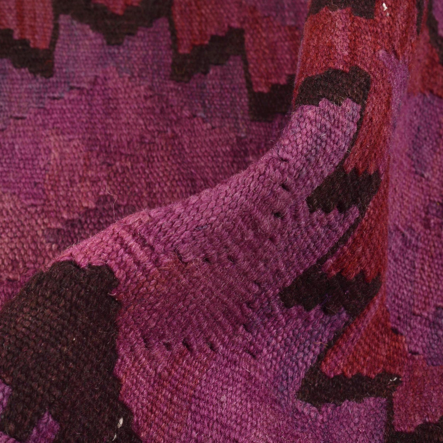 Handmade Overdyed Kilim 2' 0" x 3' 1" ft / 60 x 93 cm - No. B29210