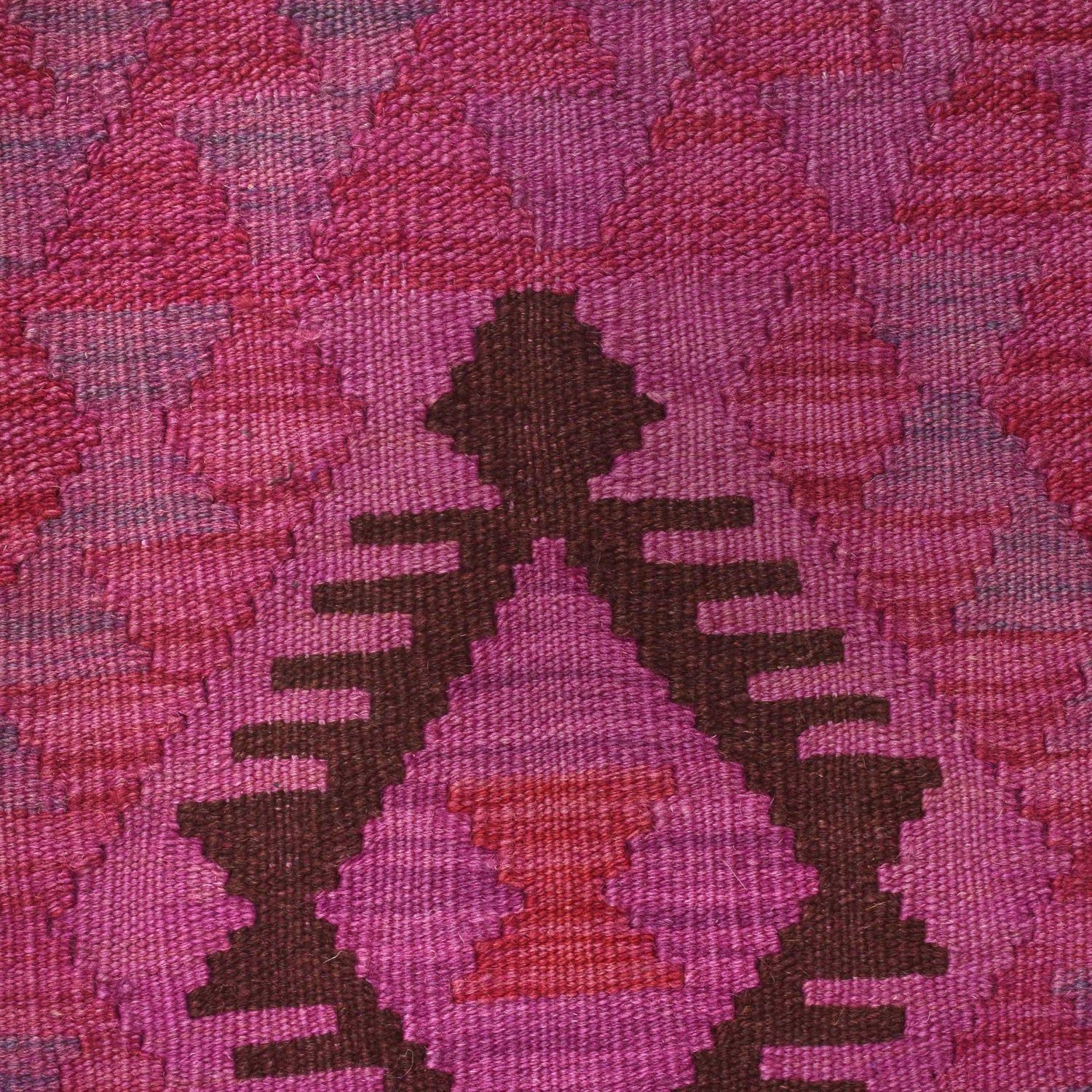 Handmade Overdyed Kilim 2' 0" x 2' 7" ft / 62 x 79 cm - No. B29214