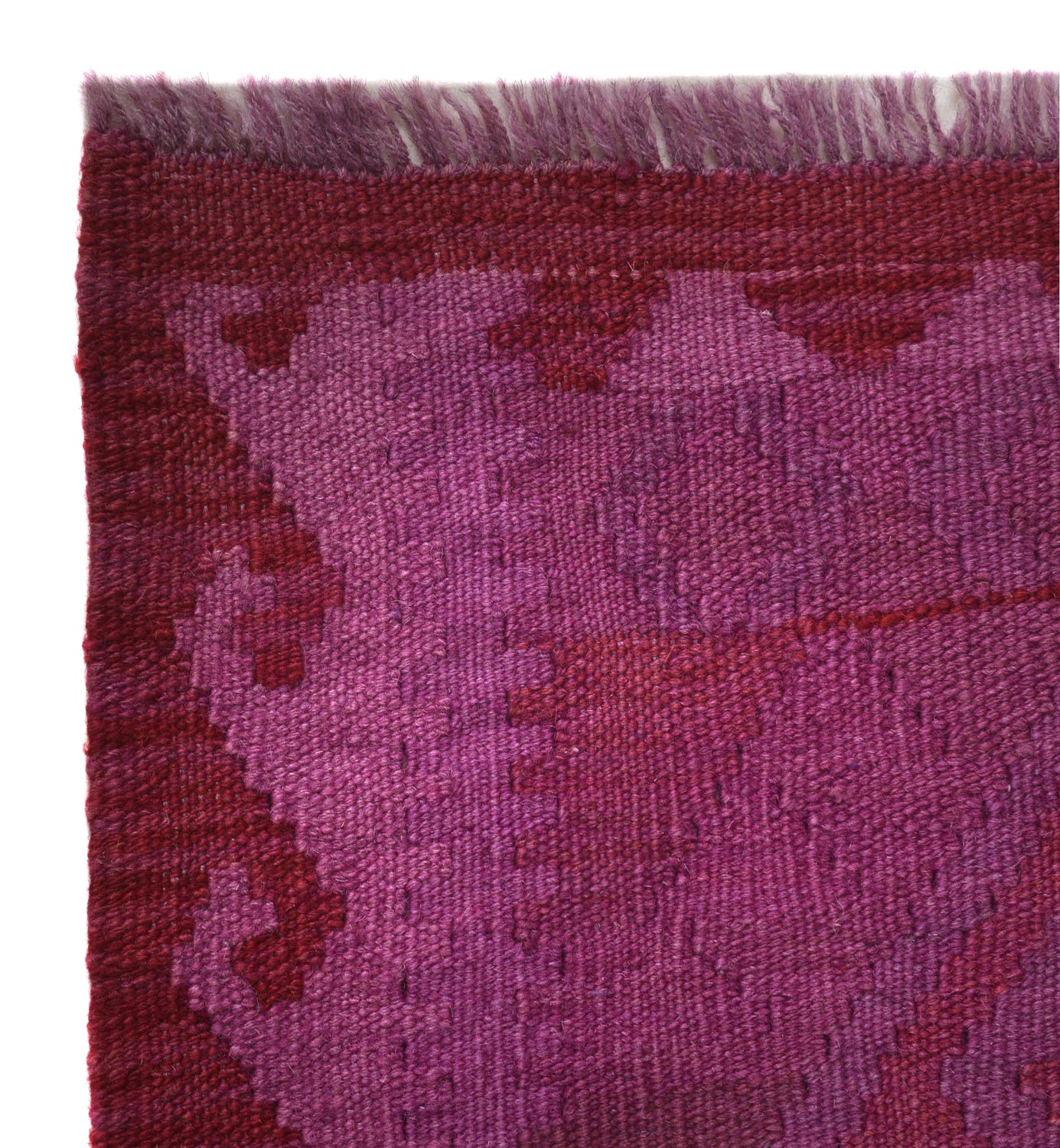 Handmade Overdyed Kilim 2' 2" x 2' 10" ft / 66 x 87 cm - No. B29215