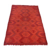 Handmade Overdye Kilim 2' 6" x 4' 1" ft / 76 x 124 cm - No. B29220