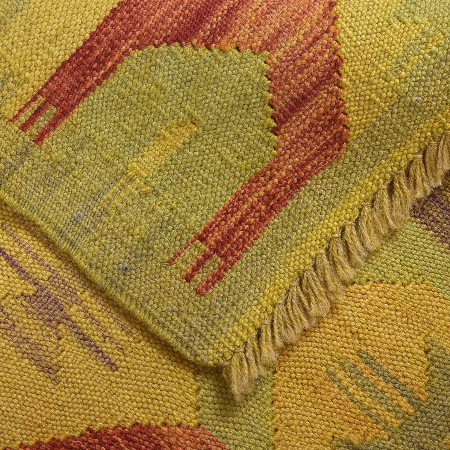 Overdyed Chobi Kilim 2' 6" x 4' 1" ft / 77 x 124 cm - No. B29221