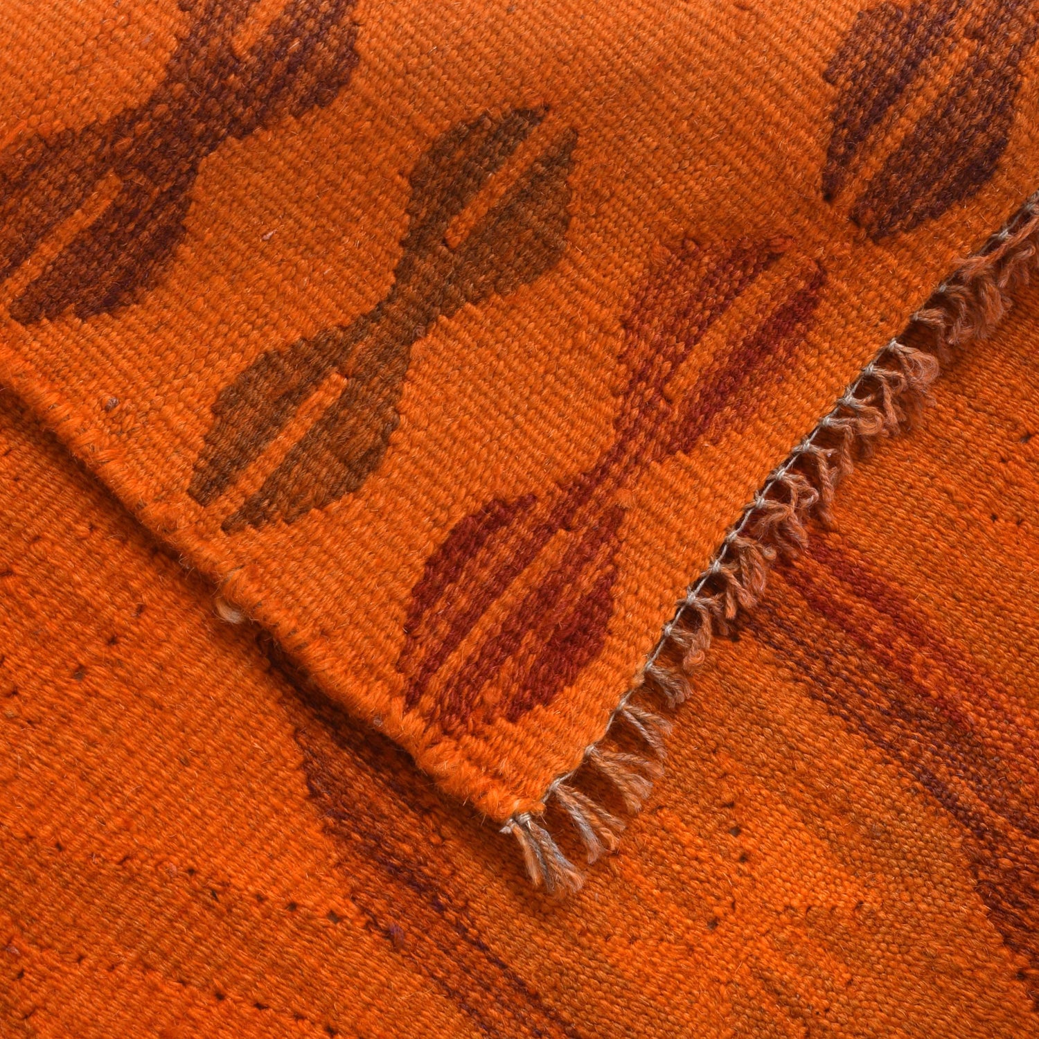 Overdyed Chobi Kilim 2' 7" x 3' 10" ft / 80 x 116 cm - No. B29225