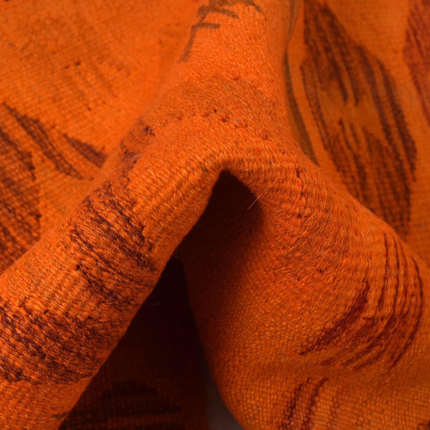 Overdyed Chobi Kilim 2' 7" x 3' 10" ft / 80 x 116 cm - No. B29225