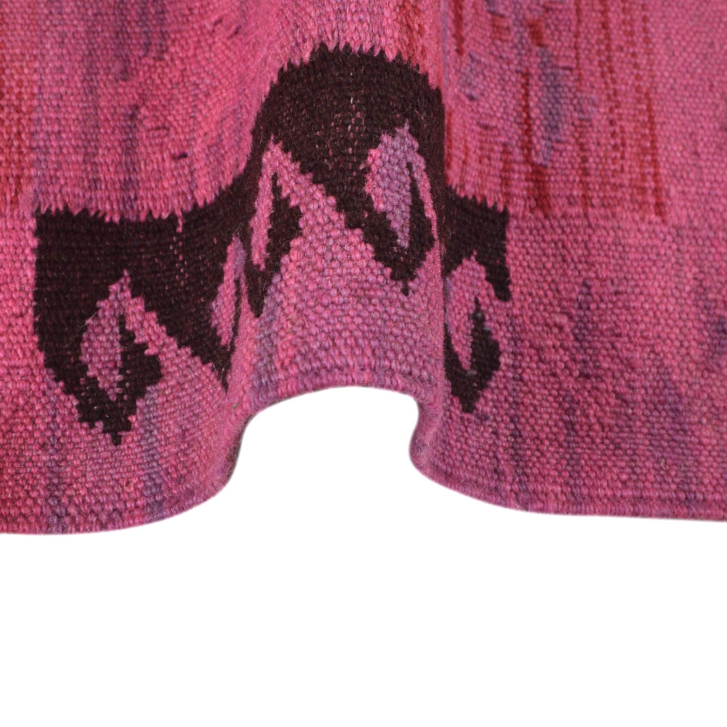 Handmade Overdyed Kilim 2' 8" x 3' 11" ft / 81 x 120 cm - No. B29226