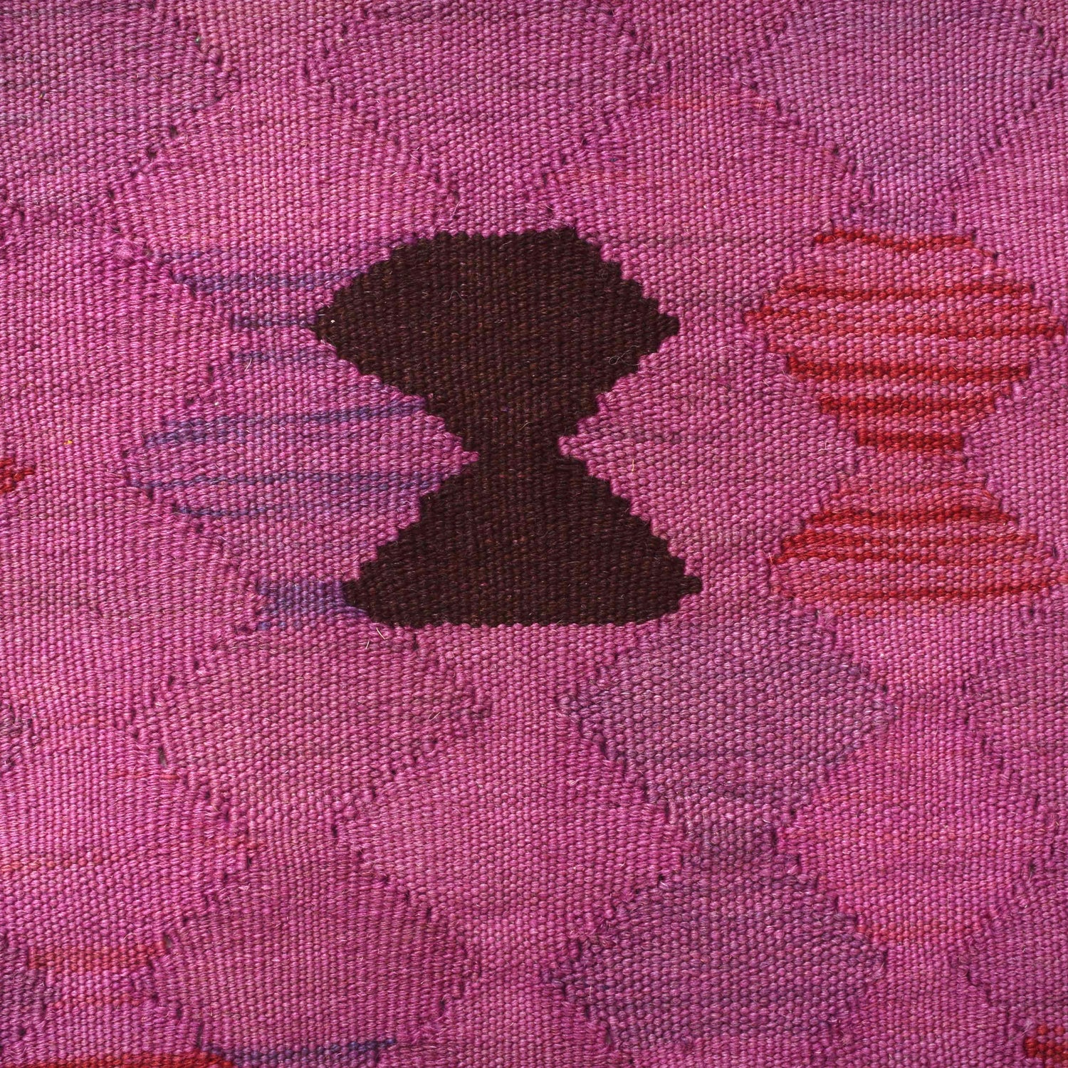 Overdyed Chobi Kilim 4' 0" x 5' 7" ft / 122 x 169 cm - No. B29230