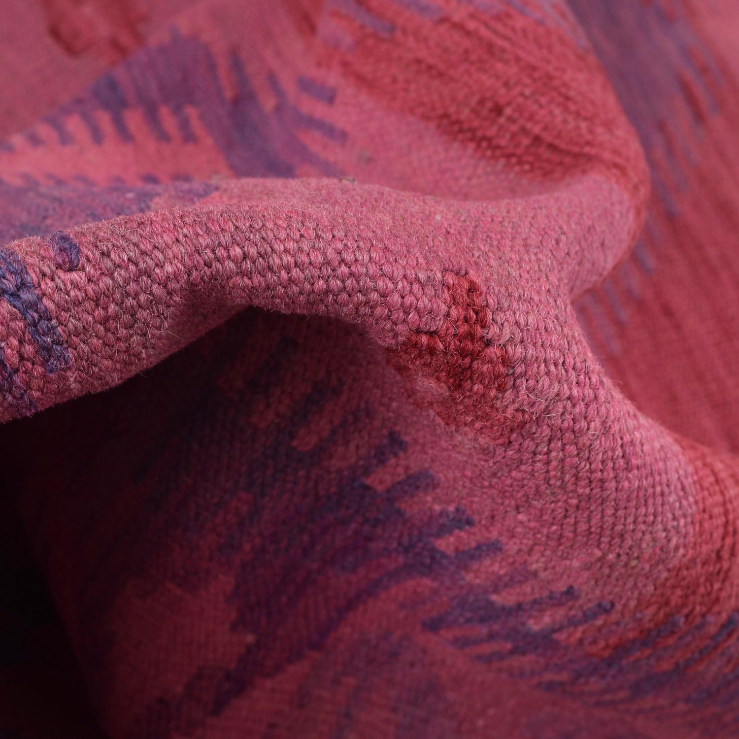 Handmade Overdyed Kilim 3' 7" x 5' 1" ft / 108 x 156 cm - No. B29232