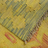 Hand Knotted Overdyed Kilim 3' 11" x 6' 0" ft / 120 x 182 cm - No. B29234