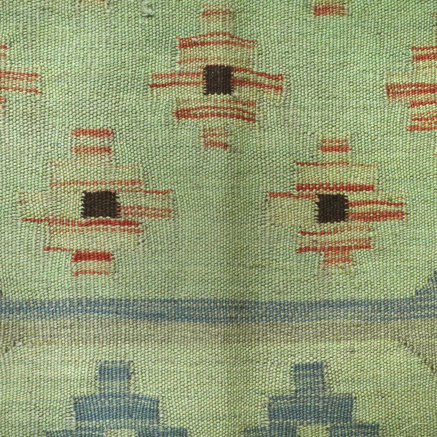 Handmade Overdyed Kilim 4' 1" x 5' 11" ft / 124 x 180 cm - No. B29238