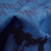 Blue Color Overdyed Kelim 3' 11" x 5' 8" ft / 120 x 172 cm - No. B29239