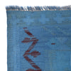 Hand Knotted Overdyed Kilim 3' 6" x 5' 2" ft / 106 x 157 cm - No. B29240