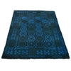 Handmade Overdye Carpet 3' 4" x 4' 9" ft / 105 x 145 cm - No. B29243