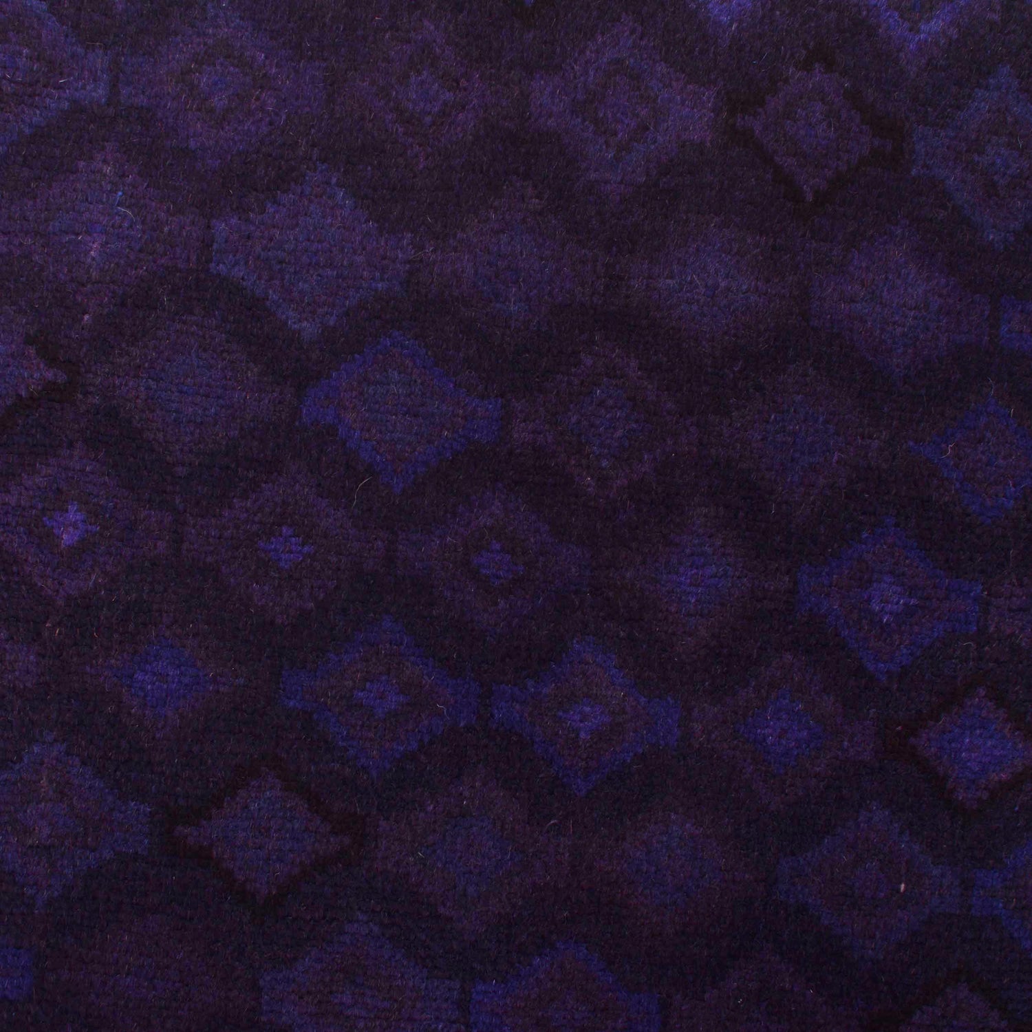 Hand Knotted Overdye Wool Rug 3' 4" x 4' 9" ft / 102 x 146 cm - No. B29250