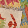 Colorful Flat-Weave Wool Kilim 6' 4" x 9' 10" ft / 193 x 300 cm - No. B29328