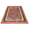 Handmade Turkish Design Wool Kilim 7' 0" x 9' 10" ft / 214 x 300 cm - No. B29333