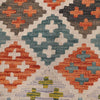 Hand Knotted Flatweave Kilim 6' 10" x 9' 8" ft / 208 x 294 cm - No. B29335