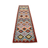 Handmade Vegetable Kilim Runner 2' 4" x 9' 7" ft / 70 x291 cm - No. B29337