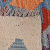 Handmade Vegetable Kilim Runner 2' 7" x 13' 1" ft / 80 x 400 cm - No. B29339