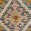 Hand Knotted Afghan Style Kilim Runner 2' 4" x 6' 6" ft / 70 x197 cm - No. B29349