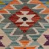 Hand Woven Wool Kelim Runner 2' 1" x 6' 10" ft / 64 x208 cm - No. B29350